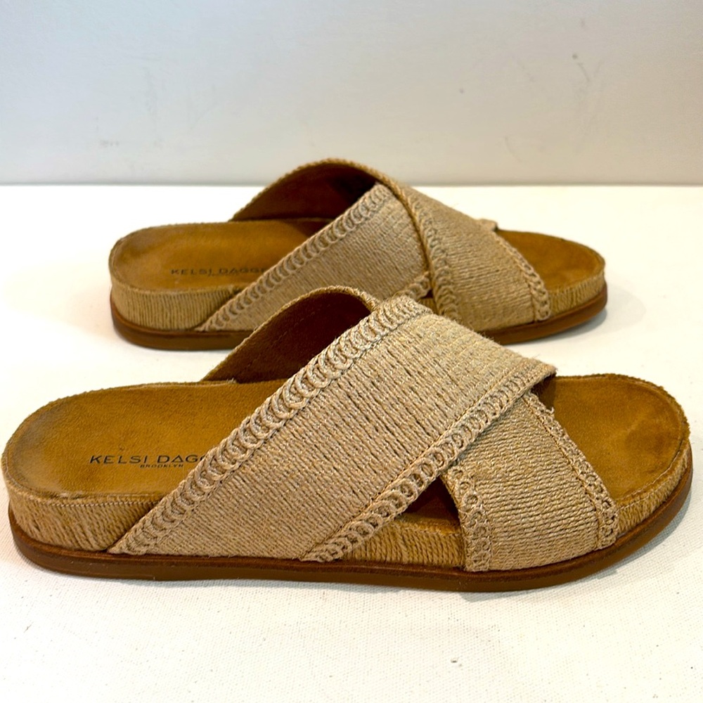 New Kelsi Dagger Brooklyn Sailor Sandals in natural - Picture 2 of 7
